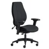 Ergonomic Chairs*Gry Mattr + ergoCentric airCentric3 Task Chair, Small Seat, Black (AIR3STSM)
