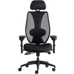 Office Chairs*Gry Mattr + ergoCentric sCentric Hybrid Task Chair, Black (sCentricST)