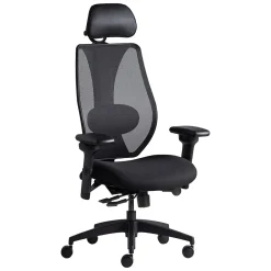 Office Chairs*Gry Mattr + ergoCentric sCentric Hybrid Task Chair, Black (sCentricST)