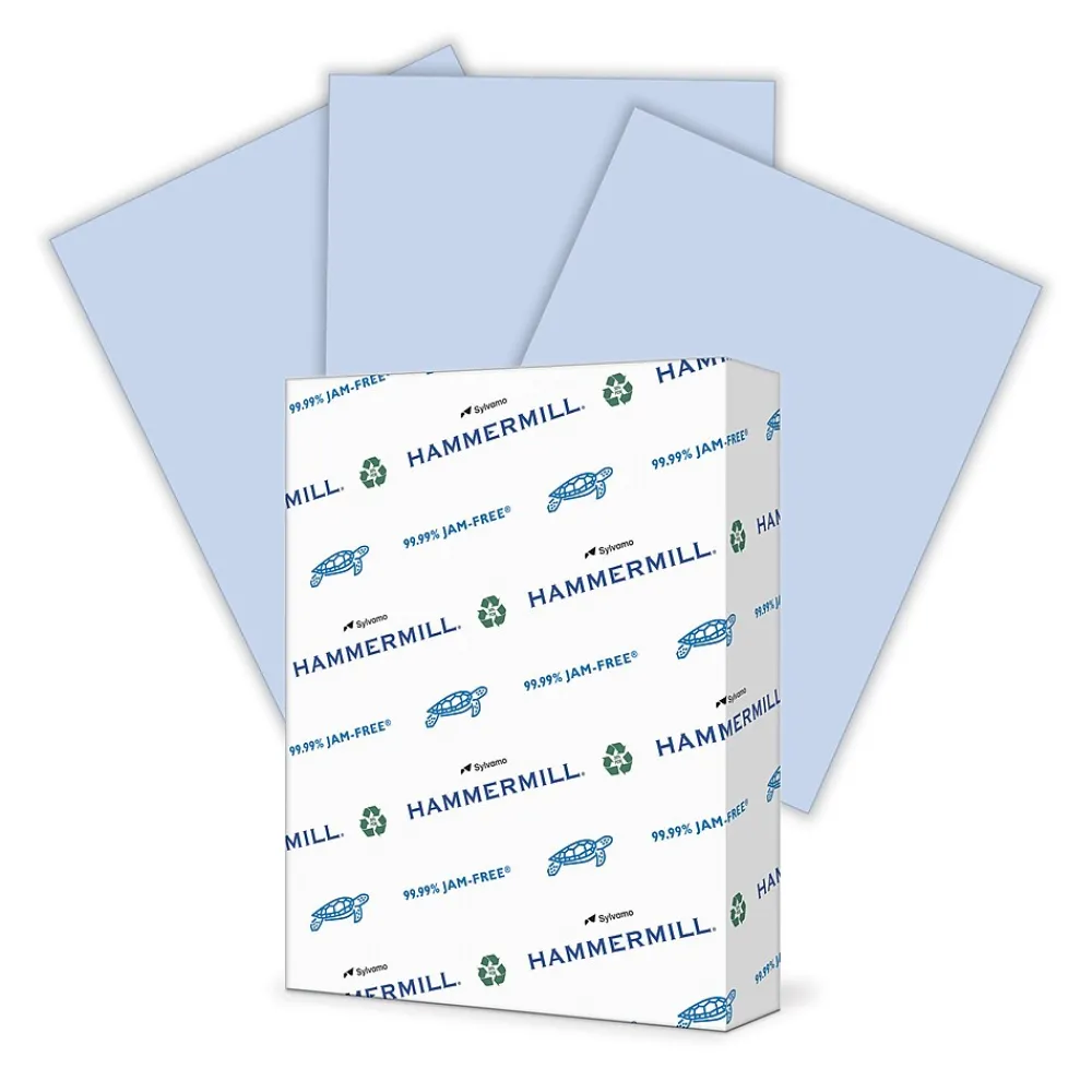 Multipurpose Paper*Hammermill 30% Recycled Colors 8.5" x 11" Multipurpose Paper, 24 lbs., Orchid, 500/Ream (103780)