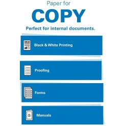 Multipurpose Paper*Hammermill 30% Recycled Fore® MP Pastel Paper, 24lb., Assorted, 8 1/2" x 11", Ream (102640)