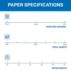 Copy Paper*Hammermill Colors Copy Paper, 20 Lbs., 8.5" x 11", Lilac, 500 Sheets/Ream (102269)