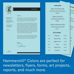 Multipurpose Paper*Hammermill Colors Multipurpose Paper, 20 lbs., 8.5