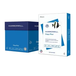 Copy Paper*Hammermill Copy Plus 8.5" x 11" Copy Paper, 20 lbs., 92 Brightness, 2500 Sheets/Carton (105650)