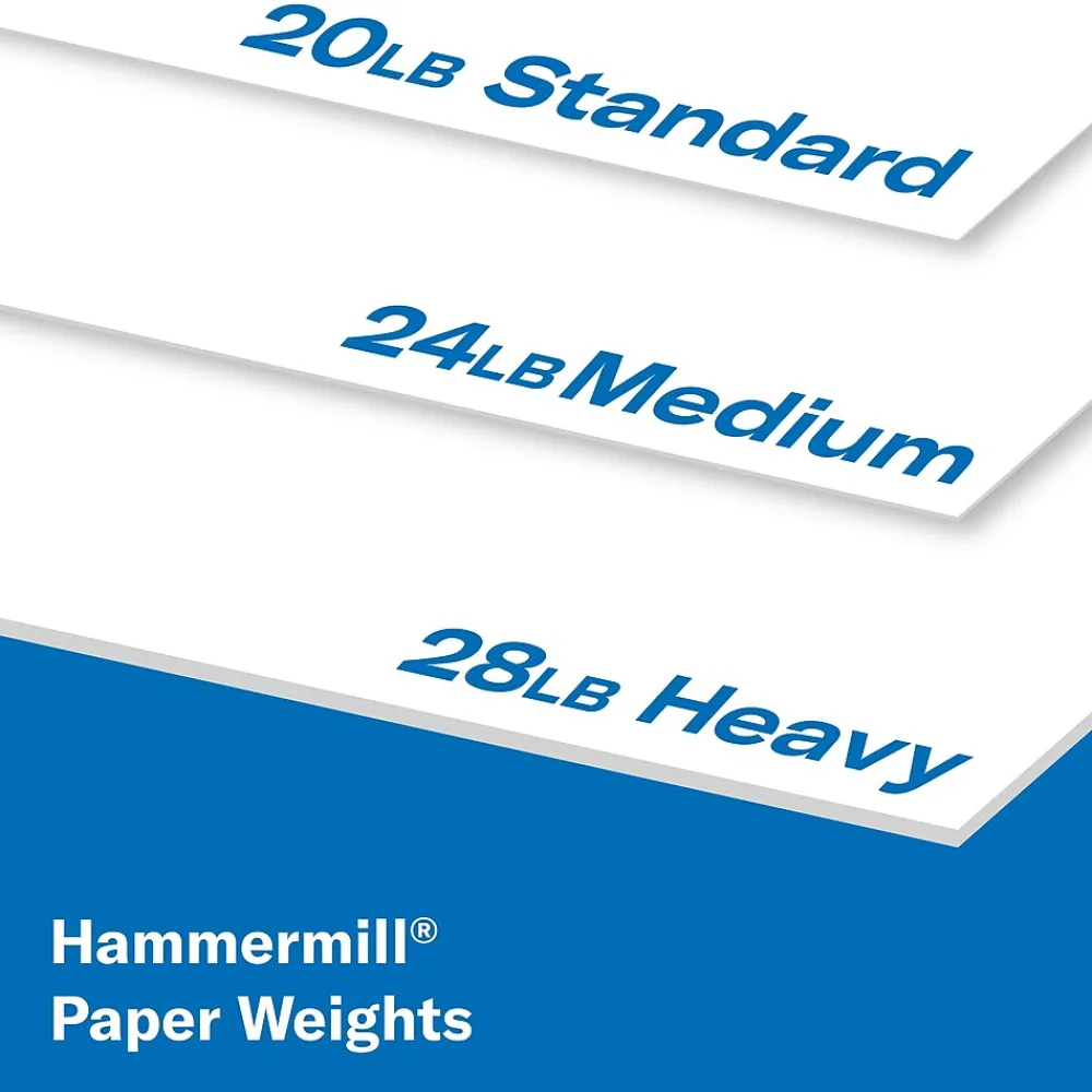 Multipurpose Paper*Hammermill Fore 11" x 17" Multipurpose Paper, 20 lbs., 96 Brightness, 500 Sheets/Ream (103192)