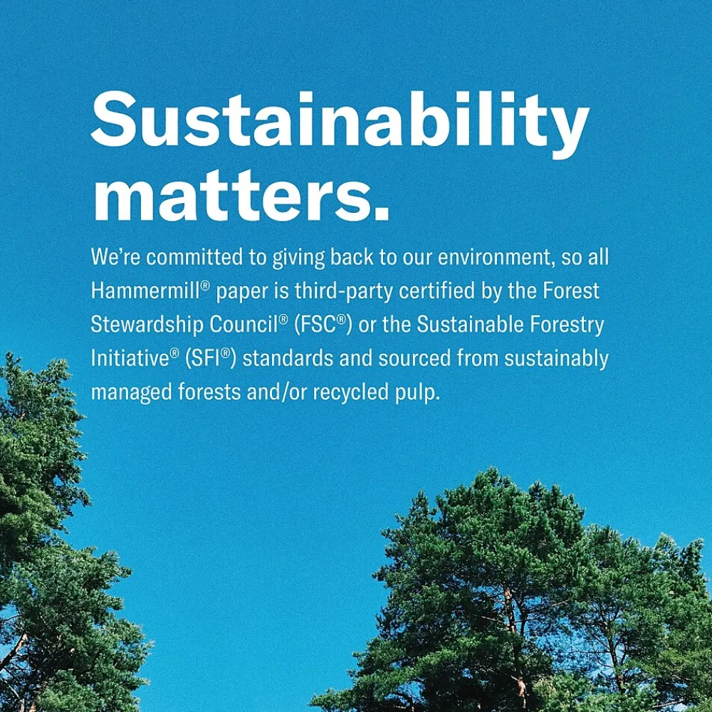 Multipurpose Paper*Hammermill Premium Laser Print 11" x 17" Multipurpose Paper, 24 lbs., 98 Brightness, 500/Ream (104620)