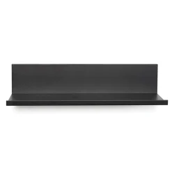 Shelving*Hangman No-Stud Floating Shelf, 12-In., Black Powder Coat (L-12-B)