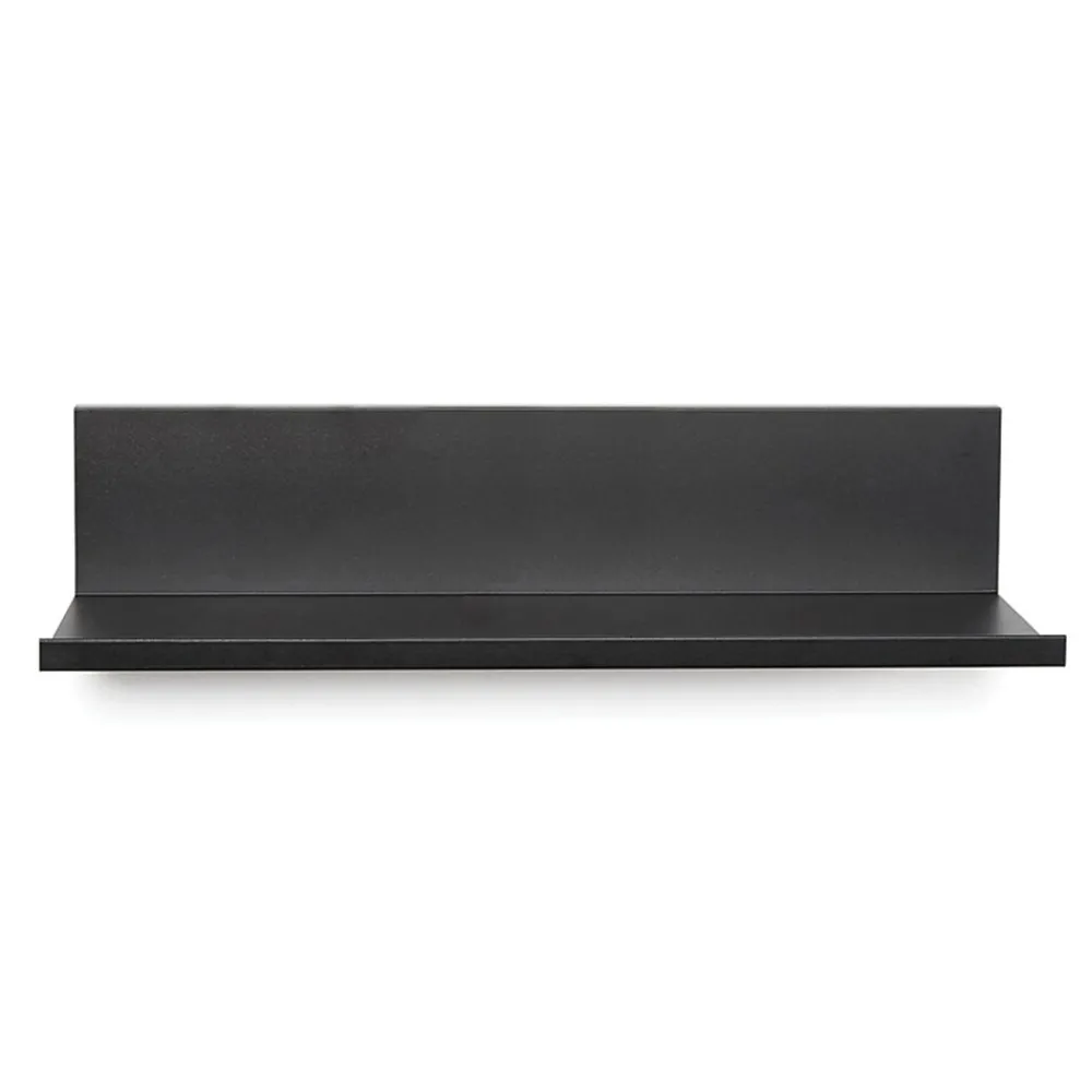 Shelving*Hangman No-Stud Floating Shelf, 12-In., Black Powder Coat (L-12-B)