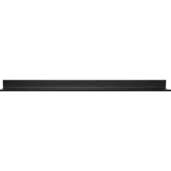 Shelving*Hangman No-Stud Single Aluminum Floating Shelf, 48-In., Black Powder Coat (HANL48B)