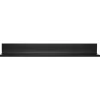 Shelving*Hangman No-Stud Single Aluminum Floating Shelf, 24-In., Black Powder Coat (HANL24B)