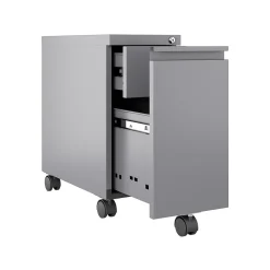 File Cabinets*Hirsh 2-Drawer Mobile Vertical File Cabinet, Letter/Legal Size, Lockable, 21.75
