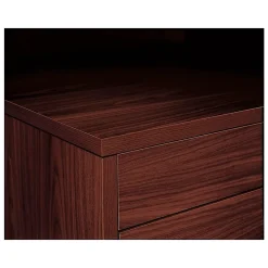 Office Desks*HON 10500 72" Double Pedestal Desk, Mahogany (H10593NN)