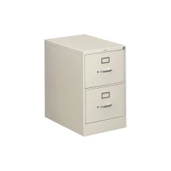 File Cabinets*HON 310 Series 2 Drawer Vertical File Cabinet, Legal, Light Gray, 26 1/2