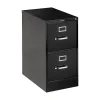 File Cabinets*HON 510 Series 2 Drawer Vertical File Cabinet, Legal, Black, 25"D (H512CPP)