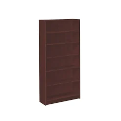 Bookcases*HON 1870 Series 6 Shelf Standard Bookcase, Mahogany (1876N)