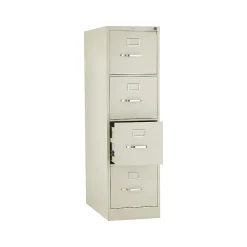 File Cabinets*HON 310 Series 4-Drawer Vertical File Cabinet, Letter Size, Lockable, 52