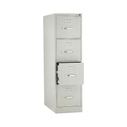 File Cabinets*HON 310 Series 4-Drawer Vertical File Cabinet, Letter Size, Lockable, 52