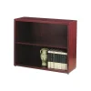 Bookcases*HON 10500 Series 2-Shelf Bookcase, 29 5/8"H x 36"W x 13 1/8"D, Mahogany (H105532NN)