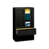 File Cabinets*HON Brigade 700 Series 2-Drawer Lateral File Cabinet, Locking, Letter/Legal, Black, 42"W (H795LSP)