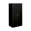 Storage Cabinets*HON Brigade 72" Steel Storage Cabinet with 5 Shelves, Black (SC2472P)
