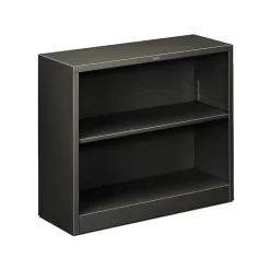 Bookcases*HON Brigade 29"H 2-Shelf Bookcase, Charcoal (S30ABCS)