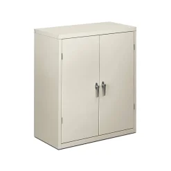 Storage Cabinets*HON ® Brigade® Steel Storage Cabinet, Assembled, 42Hx36Wx18D", Light Gray
