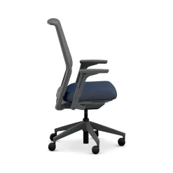 Office Chairs*HON Cipher Mesh/Fabric Swivel Task Chair, Navy/Charcoal (HCFRT.STC.H.S.IC.APX13.TC00.AL.RE.SB.S)