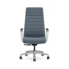 Office Chairs*HON Cofi Fabric Swivel Executive Chair, Nimbus/Polished Aluminum (HCFEU.W0.STC.P.H.UR93.CHSTC09.PA)
