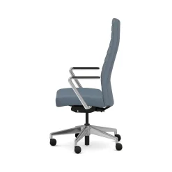 Office Chairs*HON Cofi Fabric Swivel Executive Chair, Nimbus/Polished Aluminum (HCFEU.W0.STC.P.H.UR93.CHSTC09.PA)