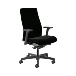 Office Chairs*HON Ignition 2.0 Ergonomic Polyurethane Swivel Task Chair, Black (HIWMUKD.Y2.A.H.UR10.NL.SB.T)