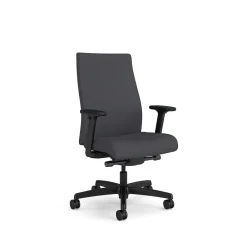 Ergonomic Chairs*HON Ignition 2.0 Ergonomic Vinyl Upholstered Swivel Task Chair, Basalt (HIWMUKD.Y2.A.H.SX23.NL.SB.T) Dark Gray