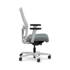 Office Chairs*HON Ignition 2.0 Fabric/Mesh Swivel Task Chair, Basalt/Designer White (HIWMMKD.Y2.A.H.IF.APX25.DW.SB.DWX)