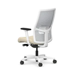 Office Chairs*HON Ignition 2.0 Fabric/Mesh Swivel Task Chair, Biscotti/Designer White (HIWMMKD.Y2.A.H.IF.HAML11.DW.SB.DWX)