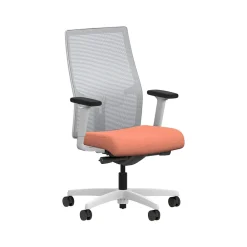 Office Chairs*HON Ignition 2.0 Fabric/Mesh Swivel Task Chair, Passion Fruit/Designer White (HIWMMKD.Y2.A.H.IF.HAML02.DW.SB.DWX)