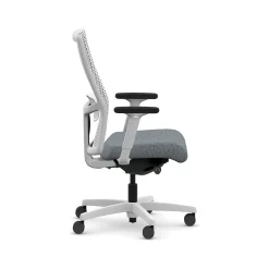 Office Chairs*HON Ignition 2.0 ReActiv Fabric Swivel Task Chair, Basalt/Designer White (HIWMRAKD.Y2.A.H.DWR.APX25.DW.SB.DWX)