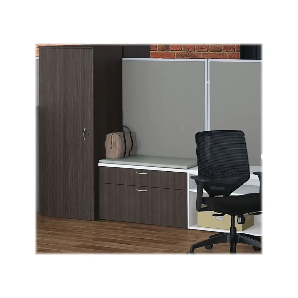 Storage Cabinets*HON Mod 36" Fabric Low Credenza Cushion, Cool Neutral (HLPLCSEAT3620.CN02)