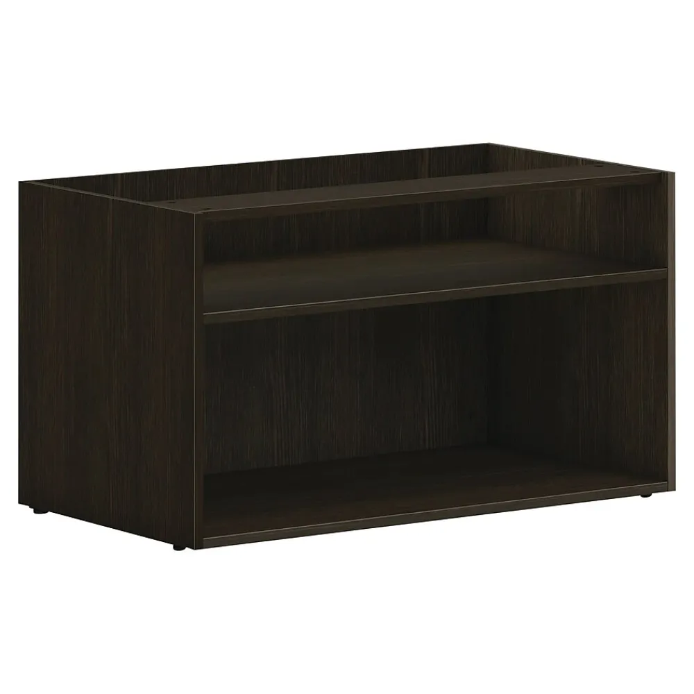 Storage Cabinets*HON Mod 21" Low Storage Credenza with 2 Shelves, Java Oak (HLPLCL3620S.LJA1)