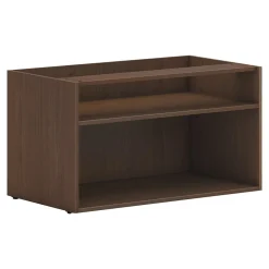 Storage Cabinets*HON Mod 21" Low Storage Credenza with 2 Shelves, Sepia Walnut (HLPLCL3620S.LSE1)