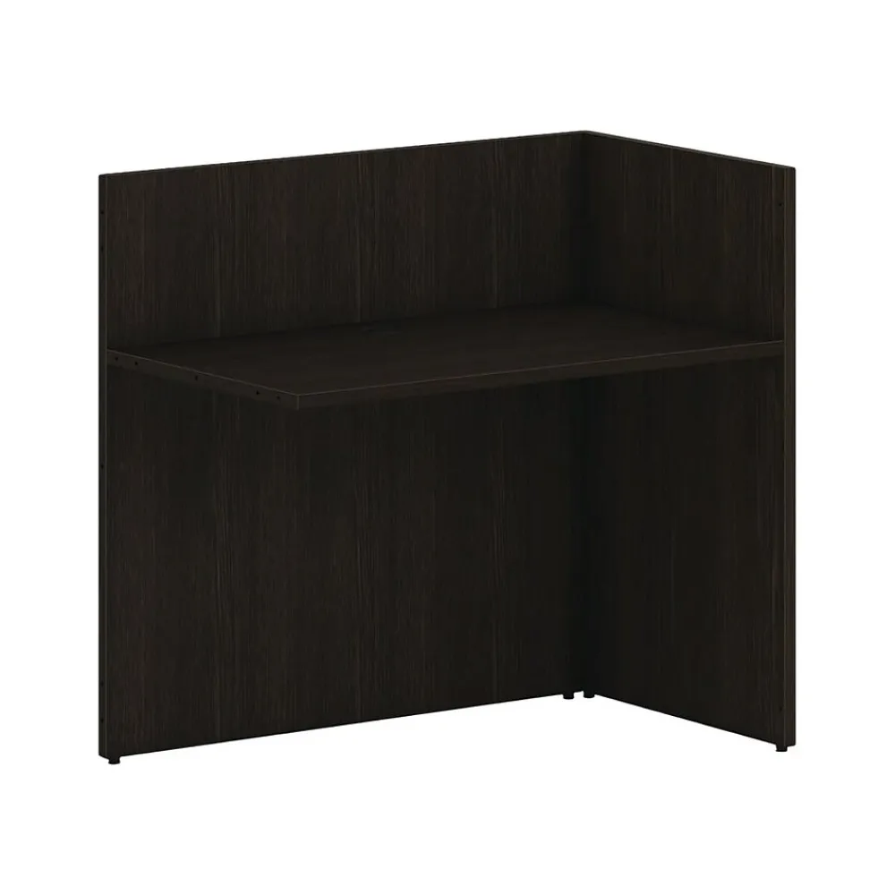 Computer Desks*HON Mod 42" Reception Return Shell Desk, Java Oak (HLPLRCPNRS4225.LJA1)