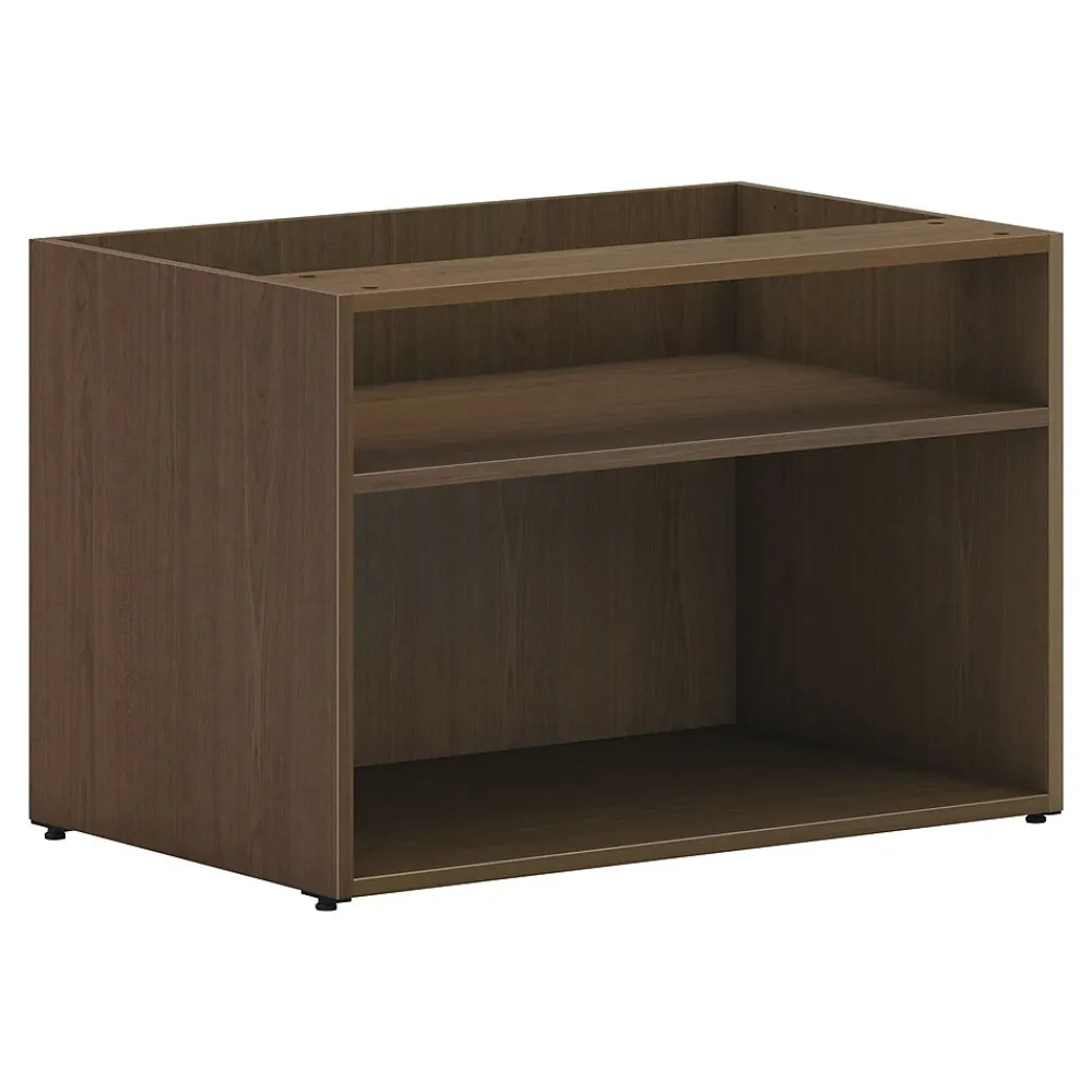 Storage Cabinets*HON Mod 21" Storage Cabinet with 2 Shelves, Sepia Walnut (HLPLCL3020S.LSE1)