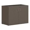 Storage Cabinets*HON Mod 29" Storage Cabinet with 1 Shelf, Slate Teak (HLPLSC3620.LSL1)