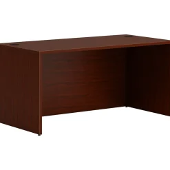 Office Desks*HON Mod 60" Table Desk, Traditional Mahogany (HLPLDS6030LTM1)