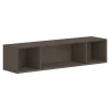 Storage Cabinets*HON Mod 13.5" Wall Cabinet with 1 Shelf, Slate Teak (HLPLWMH60.LSL1)
