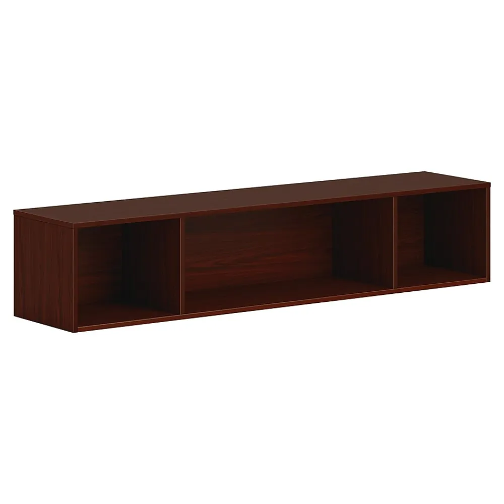 Storage Cabinets*HON Mod 13.5" Wall Cabinet with 1 Shelf, Traditional Mahogany (HLPLWMH66.LTM1)