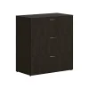 File Cabinets*HON Mod 3-Drawer Lateral File Cabinet, Locking, Letter/Legal, Java Oak, 36" (HLPLLF3620L3.LJA1)
