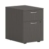 File Cabinets*HON Mod 2-Drawer Vertical File Cabinet, Letter/Legal, Slate Teak, 20" (HLPLPMBFLSL1)