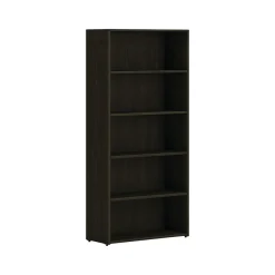 Bookcases*HON Mod 5-Shelf 65"H Bookcase, Java Oak (HLPLBC3013B5.LJA1)