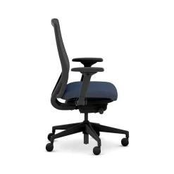 Office Chairs*HON Nucleus Fabric/Mesh Swivel Task Chair, Navy/Black (HNR1KD.Y2.STC.A.H.IM.APX13.BL.SB.T)