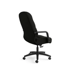 Office Chairs*HON Pillow-Soft Leather Executive Chair, Black (2091SR11T)