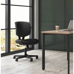 Office Chairs*HON Volt 5700 Series Polyester Task Chair, Black (5701GA10T) Black Polyester